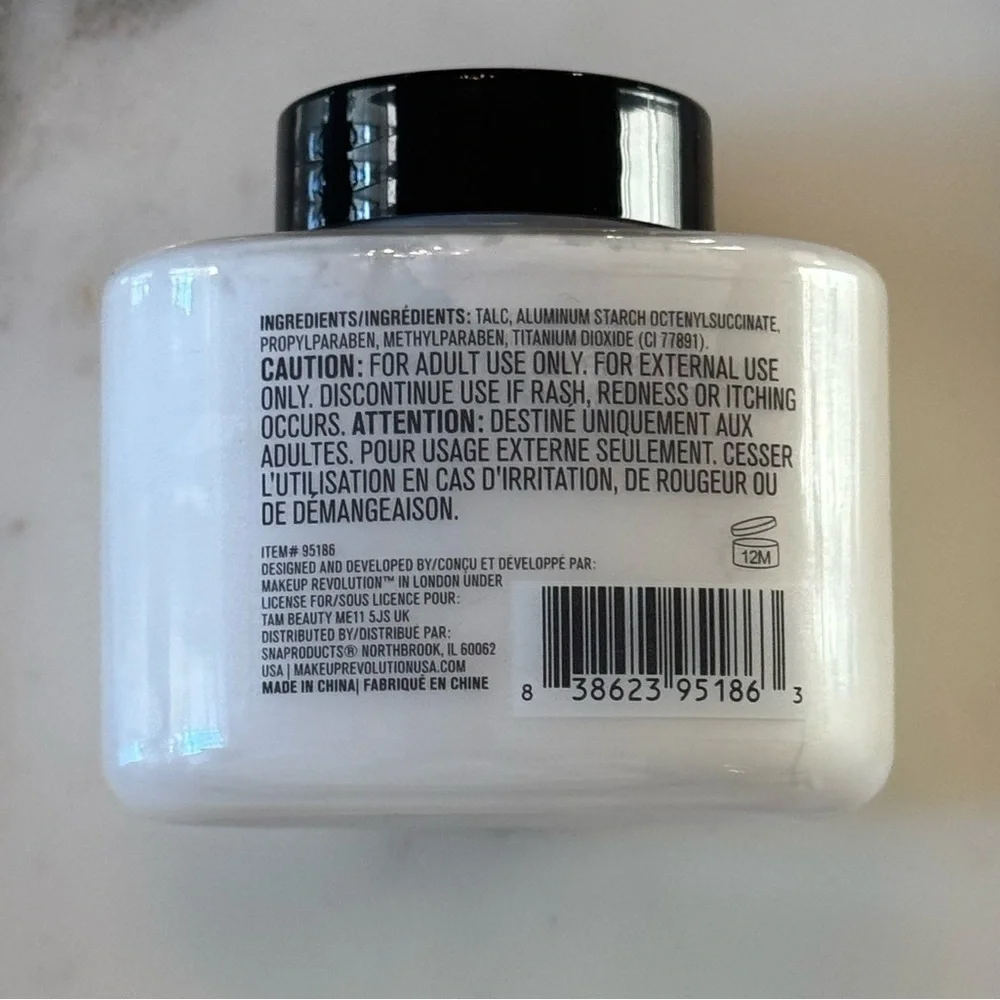 New Revolution Luxury Baking Powder Poudre Cuite Deluxe Ghost Fantome 1.23 oz